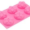 Silikomart Bakvorm 6 Narcissen ø 7,6 Cm Silicone Roze -De Bakkerij Winkel 9270 23128 1