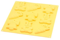 Silikomart Bakvorm My Easter Cookies 9 Cm Silicone Geel 9 Stuks