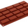 Silikomart Bakvorm 20 Rechthoeken Silicone Terracota 1 Silikomart Bakvorm 20 Rechthoeken Silicone Terracota -De Bakkerij Winkel 9874 100126 1