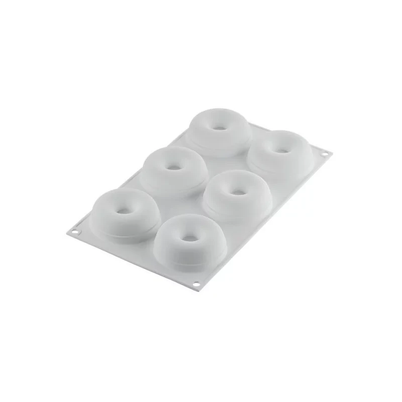 Silikomart Donuts Gourmand 80 Bakmat ø 7,2 Cm 3 Silikomart Donuts Gourmand 80 Bakmat ø 7,2 Cm