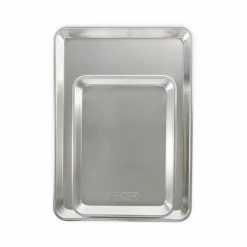 Nordic Ware Naturals Half Sheet & Quarter Sheet Bakplaat 2-delig