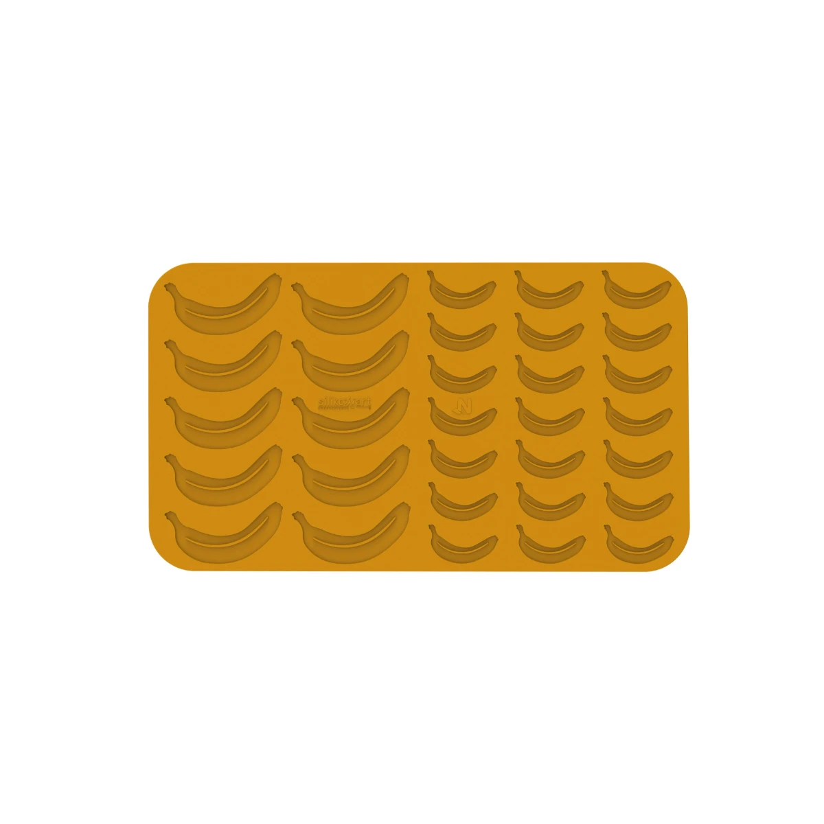 Silikomart Banana Decoratiemal Siliconen 3 Silikomart Banana Decoratiemal Siliconen