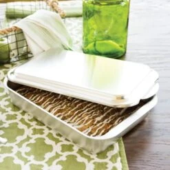 Nordic Ware Naturals Bakvorm Met Deksel 33 X 25 Cm Aluminium -De Bakkerij Winkel bakmetdeksel2 1