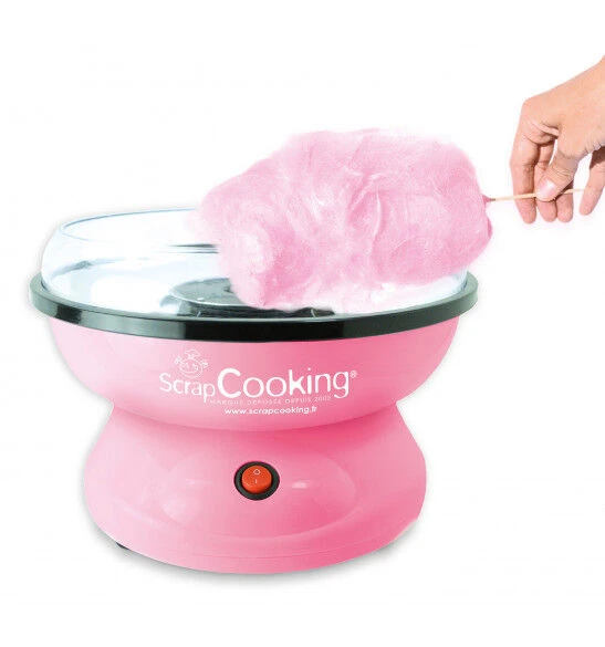 ScrapCooking Suikerspinmachine 28 Cm Roze 4 ScrapCooking Suikerspinmachine 28 Cm Roze - Afbeelding 2