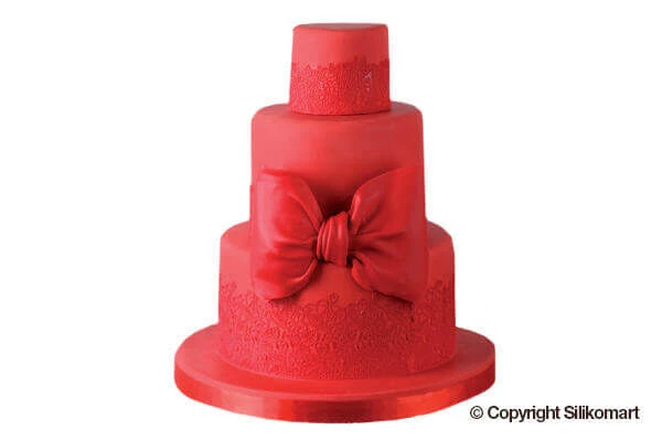 Silikomart Wonder Cakes Tricot Decor Baroc Decoratiemat Smal 40 Cm Silicone Wit 6 Silikomart Wonder Cakes Tricot Decor Baroc Decoratiemat Smal 40 Cm Silicone Wit - Afbeelding 4