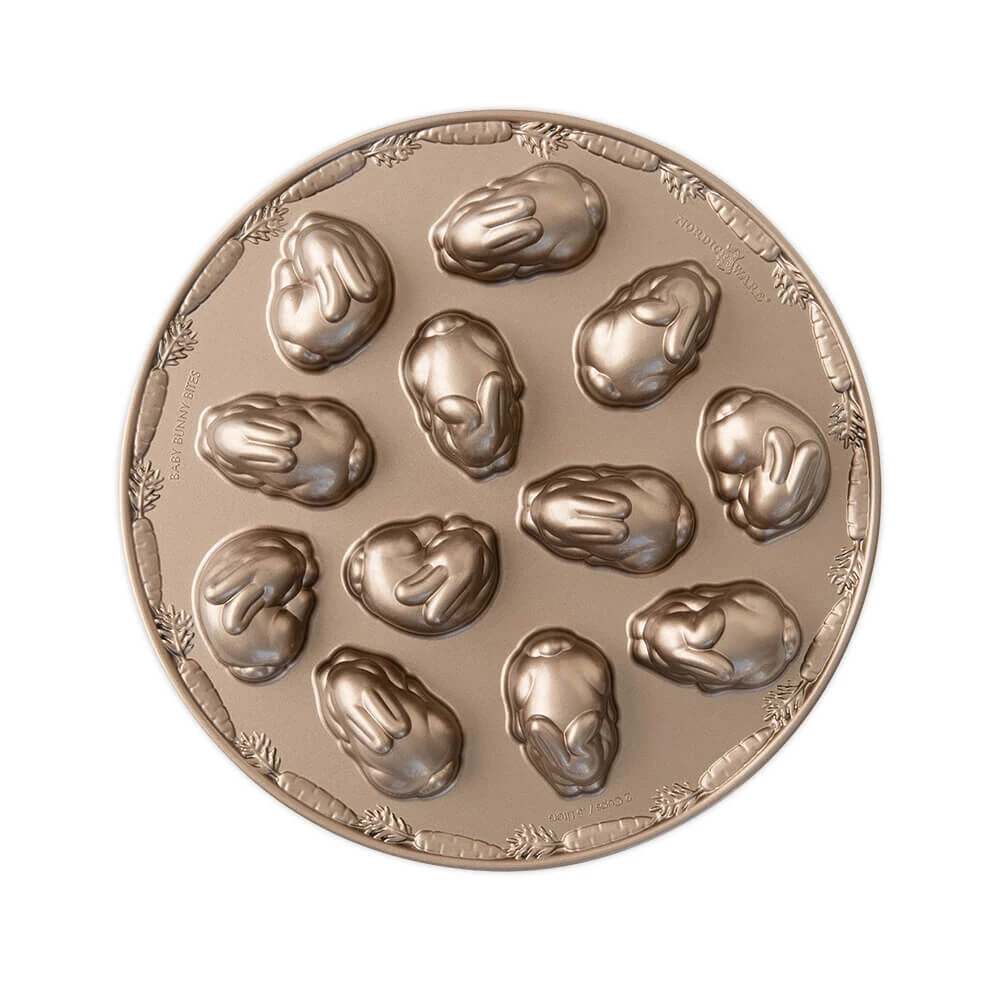 Nordic Ware Baby Bunny Bites Konijn Bakvorm 12 Stuks 3 Nordic Ware Baby Bunny Bites Konijn Bakvorm 12 Stuks