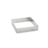 De Buyer Taartring Vierkant 20 Cm Rvs -De Bakkerij Winkel cercle a entrements carre inox ht45cm
