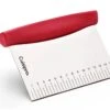 Cuisipro Deegschraper Rvs Rood -De Bakkerij Winkel cuisipro doughscraper front