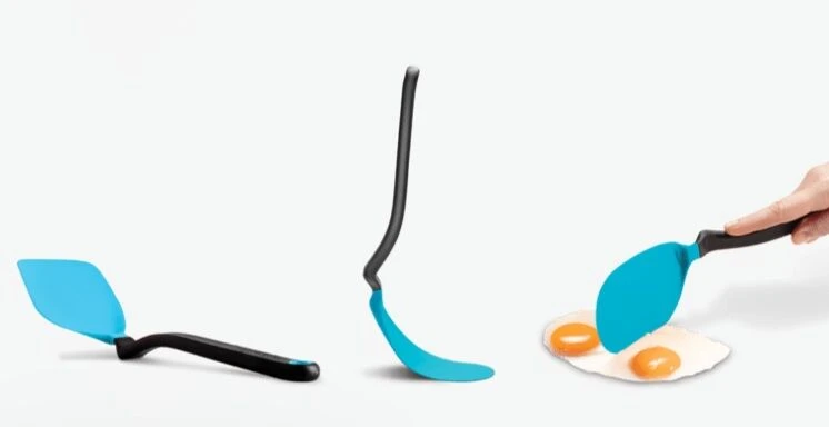 Dreamfarm Chopula Flexibele Bakspatel 29,5 Cm Kunststof Blau 4 Dreamfarm Chopula Flexibele Bakspatel 29,5 Cm Kunststof Blau - Afbeelding 2