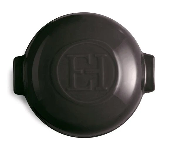 Emile Henry Ovenschaal Voor Kaas 19,5 X 17,5 Cm Aardewerk Zwart 6 Emile Henry Ovenschaal Voor Kaas 19,5 X 17,5 Cm Aardewerk Zwart - Afbeelding 4