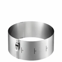 Gefu Tondo Clip Verstelbare Taartring 10 Cm Hoog Rvs