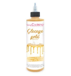 Scrapcooking Glazuur Met Chocoladesmaak 140 Gr Goud