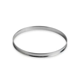 Gobel Lage Open Taartring Met Rolranden ø 24 Cm Rvs
