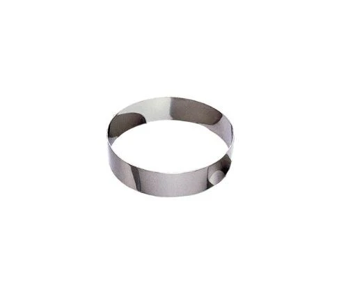 Gobel Open Custardring ø 28 Cm H 3,5 Cm Rvs 3 Gobel Open Custardring ø 28 Cm H 3,5 Cm Rvs