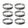 Gobel Taartringen 5,5 X 1,2 Cm Rvs Set Van 6 2 Gobel Taartringen 5,5 X 1,2 Cm Rvs Set Van 6 -De Bakkerij Winkel gobel bakringen voor shortbread 5 5 x 1 2 cm rvs set van 6 set
