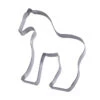 Gobel Uitsteekvorm Paard 15 Cm Rvs Glans -De Bakkerij Winkel gobel uitsteekvorm paard 15 cm rvs glans