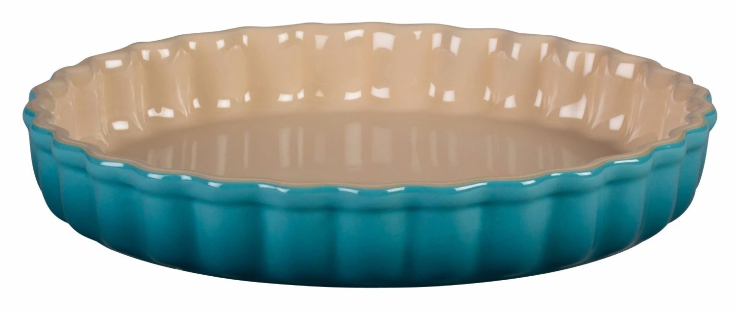 Le Creuset Taartvorm ø 28 Cm Aardewerk Caribbean Blue 3 Le Creuset Taartvorm ø 28 Cm Aardewerk Caribbean Blue