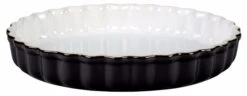 Le Creuset Taartvorm ø 28 Cm Aardewerk Glanzend Zwart