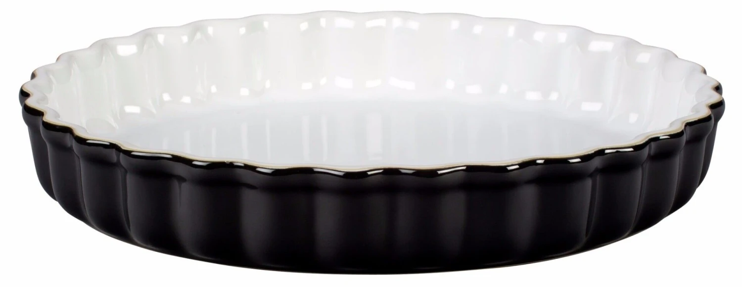 Le Creuset Taartvorm ø 28 Cm Aardewerk Glanzend Zwart 3 Le Creuset Taartvorm ø 28 Cm Aardewerk Glanzend Zwart