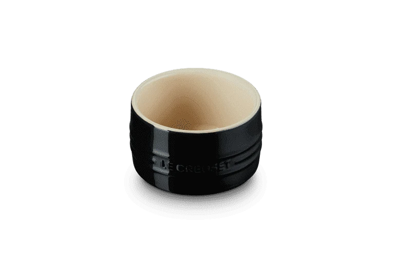 Le Creuset Stapelbaar Schaaltje 200 Ml ø 9,3 Cm Aardewerk Zwart 4 Le Creuset Stapelbaar Schaaltje 200 Ml ø 9,3 Cm Aardewerk Zwart - Afbeelding 2