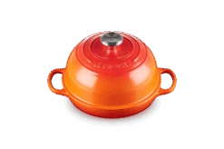 Le Creuset Signature Broodpan 1,6 Liter ø 24 Cm Gietijzer Vulcanique -De Bakkerij Winkel le creuset broodbakpan vulcanque