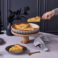Le Creuset Taartvorm ø 28 Cm Aardewerk Flint -De Bakkerij Winkel le creuset taartvorm 28 cm aardewerk flint 1