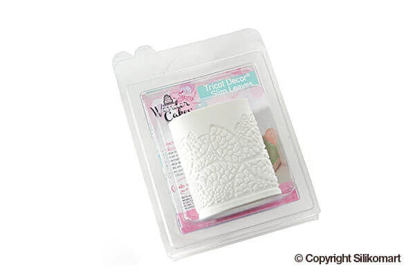 Silikomart Wonder Cakes Tricot Decor Leaves Decoratiemat Smal 40 Cm Silicone Wit 4 Silikomart Wonder Cakes Tricot Decor Leaves Decoratiemat Smal 40 Cm Silicone Wit - Afbeelding 2