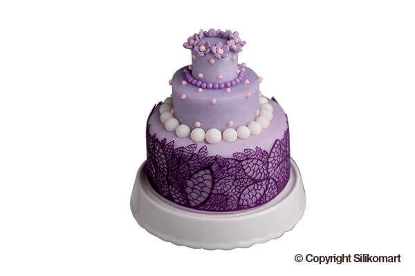 Silikomart Wonder Cakes Tricot Decor Leaves Decoratiemat Smal 40 Cm Silicone Wit 6 Silikomart Wonder Cakes Tricot Decor Leaves Decoratiemat Smal 40 Cm Silicone Wit - Afbeelding 4