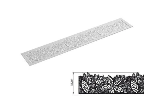 Silikomart Wonder Cakes Tricot Decor Leaves Decoratiemat Smal 40 Cm Silicone Wit 3 Silikomart Wonder Cakes Tricot Decor Leaves Decoratiemat Smal 40 Cm Silicone Wit