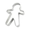Gobel Gingerbread Man Uitsteekvorm 10,5 X 7 Cm H 1,5 Cm Rvs -De Bakkerij Winkel man mannele stainless steel h15 105x70 mm