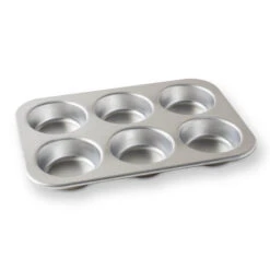 Nordic Ware Jumbo Bakvorm Voor 6 Muffins Aluminium Grijs
