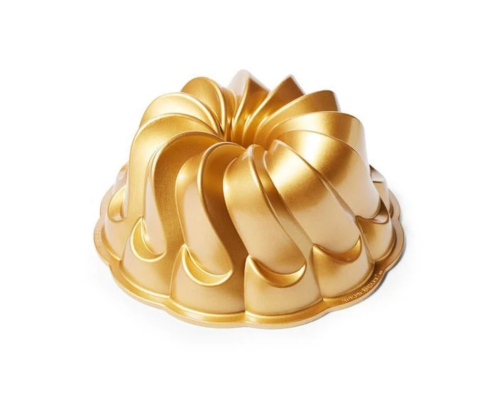 Nordic Ware Pirouette Bundt Goud Aluminium 3 Nordic Ware Pirouette Bundt Goud Aluminium