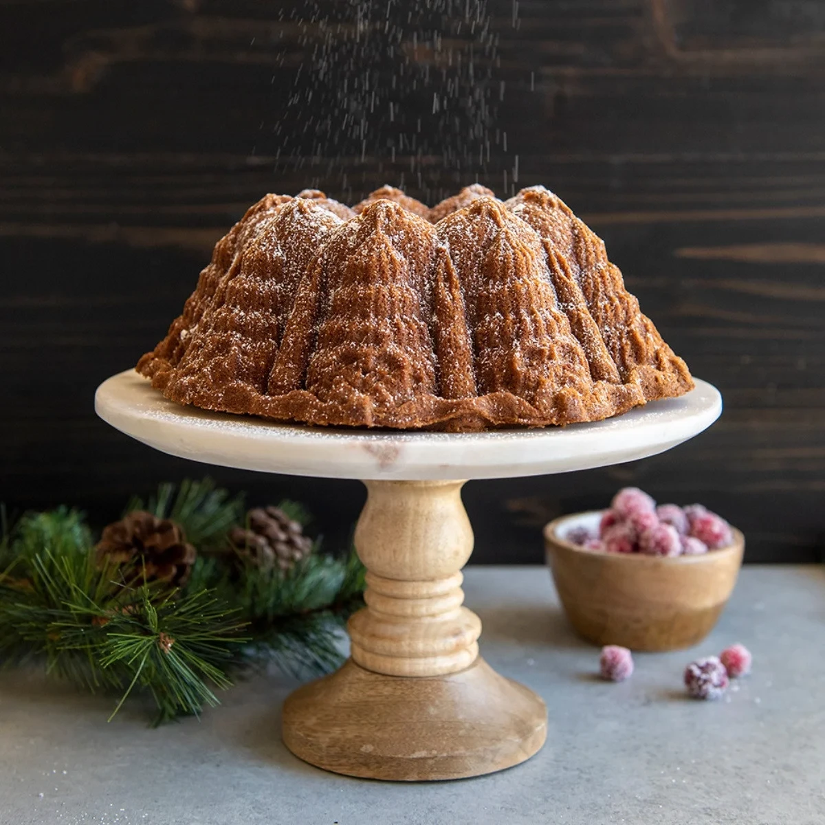 Nordic Ware Very Merry Bundt Bakvorm Zilver Aluminium 5 Nordic Ware Very Merry Bundt Bakvorm Zilver Aluminium - Afbeelding 3