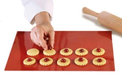 Silikomart Bakmat 25 X 35 Cm Silicone Bruin 5 Silikomart Bakmat 25 X 35 Cm Silicone Bruin -De Bakkerij Winkel pat62 2