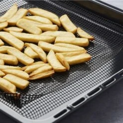 Point-Virgule Ovenmand 33 X 33 X 2,5 Cm Glasvezel -De Bakkerij Winkel point virgule vierkante ovenmand uit glasvezel 186880