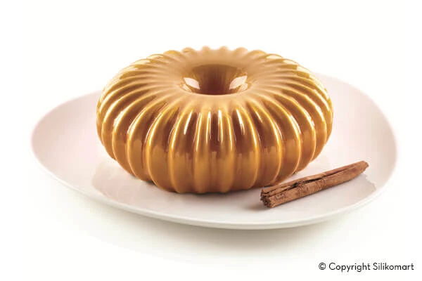 Silikomart 3D Raggio Bakvorm ø 19,5 Cm Silicone Grijs 5 Silikomart 3D Raggio Bakvorm ø 19,5 Cm Silicone Grijs - Afbeelding 3