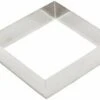Gobel Vierkante Taartring 16 Cm Rvs Glans -De Bakkerij Winkel ring vierkant 16 cm