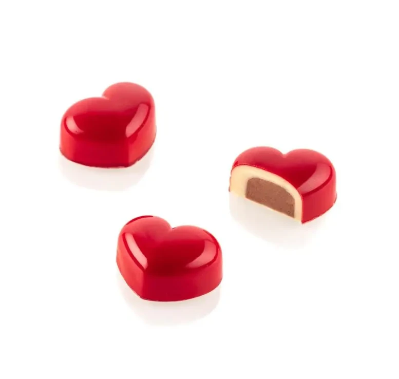 Silikomart Cuore Chocolademal Tritan Kunststof Transparant 4 Silikomart Cuore Chocolademal Tritan Kunststof Transparant - Afbeelding 2