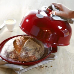 Emile Henry La Cloche Broodbakpan ø 28 Cm Aardewerk Grand Cru -De Bakkerij Winkel schermopname 262 1