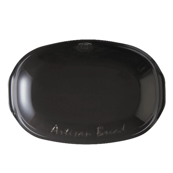 Emile Henry Le Pain Artisan Broodbakpan 34 X 21,5 Cm Aardewerk Zwart 6 Emile Henry Le Pain Artisan Broodbakpan 34 X 21,5 Cm Aardewerk Zwart - Afbeelding 4