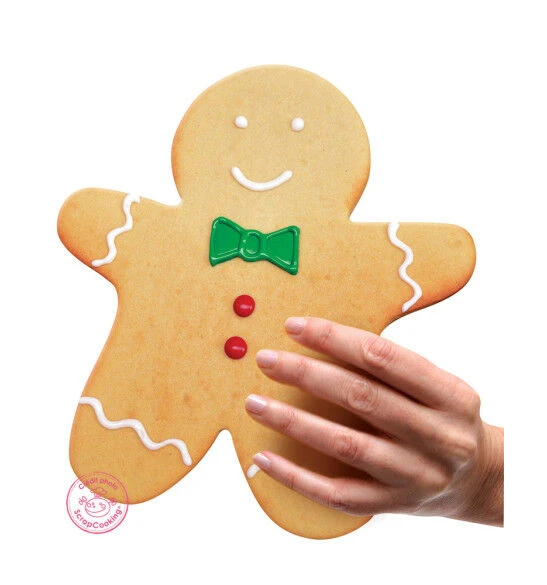 Scrapcooking Koekjes Uitsteekvorm XXL Gingerman 29 Cm Rvs 4 Scrapcooking Koekjes Uitsteekvorm XXL Gingerman 29 Cm Rvs - Afbeelding 2