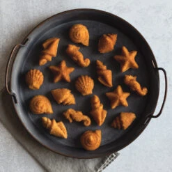 Nordic Ware Seashell Bites Zeevruchten Bakvorm 23 Stuks Gietaluminium Brons 5 Nordic Ware Seashell Bites Zeevruchten Bakvorm 23 Stuks Gietaluminium Brons -De Bakkerij Winkel seashell2 1