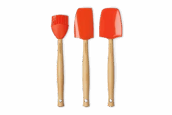 Le Creuset Spatelset Silicone Vulcanique 3-delig