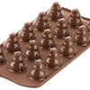 Silikomart EasyChoc Choco Trees Bonbonvorm 15 Dennenbomen Extra -De Bakkerij Winkel silikomart scg054 3d silicone mould n15 choco trees o28 h 30 mm 2