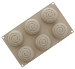 Silikomart 3Design Mini Girotondo Bakvorm ø 6,8 Cm Silicone Grijs -De Bakkerij Winkel silikomart 3design mini girotondo bakvorm 6 8 cm silicone grijs 2