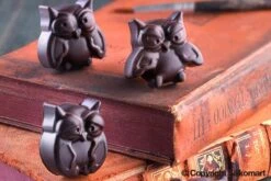 Silikomart EasyChoc Choco Gufi Bonbonvorm Uilen 21 Cm Silico -De Bakkerij Winkel silikomart easychoc choco gufi bonbonvorm uilen 21 cm silicone bruin 2