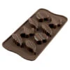Silikomart EasyChoc Nature Bonbonvorm 8 Blaadjes Silicone Br