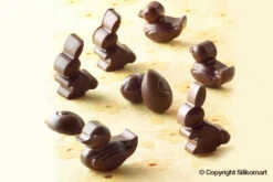 Silikomart EasyChoc Pasen 21 Cm Silicone Bruin -De Bakkerij Winkel silikomart easychoc pasen 21 cm silicone bruin 2