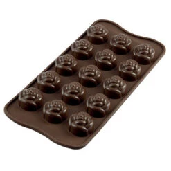 Silikomart EasyChoc Rose Bonbonvorm 15 Roosjes ø 2,8 Cm Sili