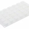 Silikomart Professional Micro Square 5 Silicone Wit